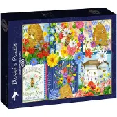 Bluebird Puzzle Puzzle Les Ruches et les Abeilles - 1000 pièces