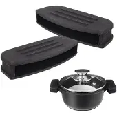 Orion Poignées de casseroles en silicone Poignées de protection 2 pièces