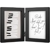 Henzo Cadre photo PIANO 2x 10x15 cm. noir -
