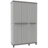 Terry Armoire à étagères et porte-balais haute série C-Wood 102A - 1020 x 390 x 1700 mm (h)