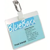 Durable Badge, pour badges d'entreprise, transparent, 25 unités
