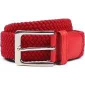 Suitable Ceinture Tissée Rouge
