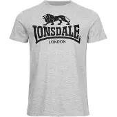 Lonsdale T-Shirt gris / noir