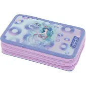 Herlitz 300001557 trousse d'écolier double "Mystic Mermaid", 23 pièces