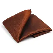 Suitable Pochette de Costume Soie Brique
