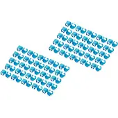 Digitus A-CC-B Clips couleur pour câbles patch, bleu