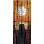 Maximex Rideau de bambou Coucher de soleil (90 x 200 cm)