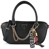 GUESS Sacs à main 'Davina' rouge / noir / argent