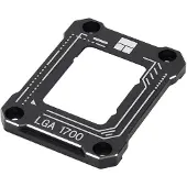 Big Buy Cooking - Cadre correcteur de flexion LGA1700 - Cadre de renforcement pour processeur - Noir - Pour socket Intel LGA1700 - Anti-déformation