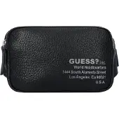 GUESS Sacs banane 'NEW YORK' noir / blanc