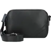 Tom Tailor DENIM Sac à bandoulière 'Periya' bleu / noir / argent