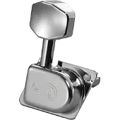 Schaller Orig. F 70s 6l 70B SP chrome, Guitare : accessoires, Argent