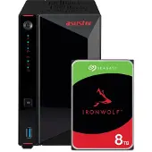 Asustor AS5402T + Seagate IronWolf 8 To