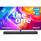 Philips Ambilight 50" PUS9000 QLED 4K (2025) + JBL Bar 300 M2 Noir