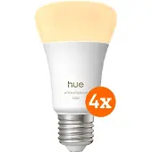 Philips Hue White Ambiance E27 1100 lm Lot de 4