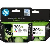 HP 303XL Cartouches Pack Combiné