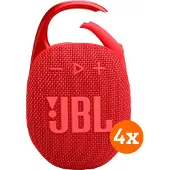 JBL Clip 5 Rouge Lot de 4