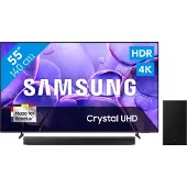 Samsung 55" Crystal UHD U8070F (2025) + HW-B66CF Noir