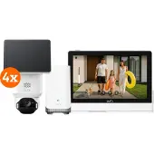 Eufy SoloCam E42 Lot de 4 + HomeBase 3 + Smart Display E10