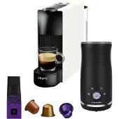 Krups Nespresso Essenza Mini XN1101 Blanc + Pierre Mousseur à Lait