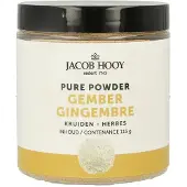 Jacob Hooy Gingembre en poudre 100 % pur (115 g)
