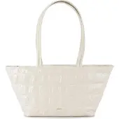 Abro Sac bandoulière 'Alba' blanc cassé