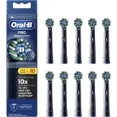 Oral-B Pro Cross Action Noir (10 pièces)