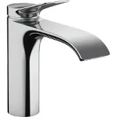 Hansgrohe Einhandmischer Waschtisch Vivenis ComfortZone 110 mit Ablaufgarnitur verchromt
