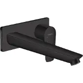 Hansgrohe Talis E mitigeur monocommande de lavabo encastré, montage mural, robinet à crépine déverrouillable, saillie de 225 mm, 71734670