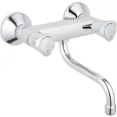 GROHE Mitigeur évier mural chromé 31187001