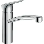 Hansgrohe robinet de cuisine monocommande Logis M31 de , 160 mm, 1 jet, finition chrome