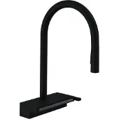 Hansgrohe Aquno M81 robinet de cuisine noir mat