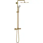 GROHE Euphoria System 310 colonne de douche de pluie robinet thermostatique Brushed Cool Sunrise