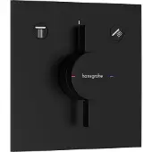 Hansgrohe DuoTurn E mitigeur de douche encastré noir mat
