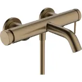 Hansgrohe Robinet de baignoire à levier unique Tecturis S, à encastrer, finition bronze brossé