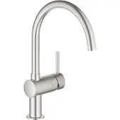 GROHE Minta Mitigeur monocommande Evier Supersteel