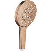 GROHE Rainshower Smartactive 130 douchette 3 fonctions de jet Brushed Warm Sunset