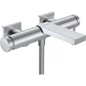 Hansgrohe Mitigeur de baignoire Tecturis E apparent chromé, 1 pièce.