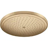 Hansgrohe Douche de tête Croma 280, 1 jet, technologie EcoSmart, finition bronze brossé