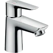 Hansgrohe Talis E mitigeur monocommande de lavabo 80, CoolStart, garniture de vidage, porte-à-faux 96mm, 71703000