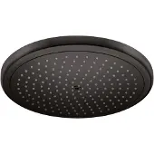Hansgrohe Douche de plafond Croma 280, 1 jet, technologie EcoSmart, finition noir mat
