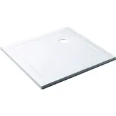 Luca Varess Soft receveur de douche 100 x 100 cm acrylique blanc brillant
