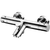 Linie Drum robinet baignoire thermostatique chrome brillant