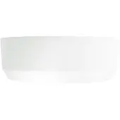 Luca Varess Perla vasque à poser porcelaine blanc mat rond Ø 34 cm