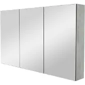 Storke Reflecta armoire de toilette 130 x 75 cm béton gris foncé