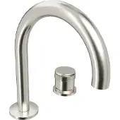 Blaufoss Pavilion Curve robinet de lavabo Brushed Coolmetal