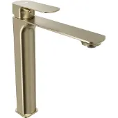 Blaufoss Bodan robinet de lavabo réhaussé brushed champagne gold