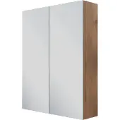 Linie Montro armoire de toilette 60 x 75 cm chêne brun