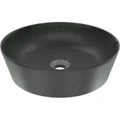 Balmani Still vasque à poser granite aiguisé rond Ø 38 cm