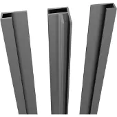Linie set de profil d'angle et profil latéral pour panneau mural douche 260 cm Dakota